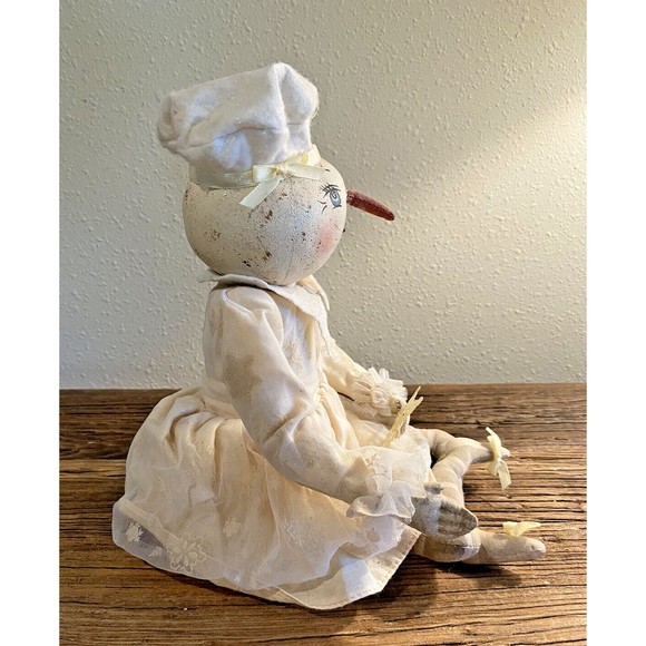 Joe Spencer Gathered Traditions Doll Winter Pixie Marie Retired Rare With Tag - Picture 8 of 13